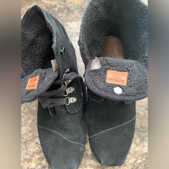 Ladies pre-owned Toms Highland Booties - Picture 5 of 10